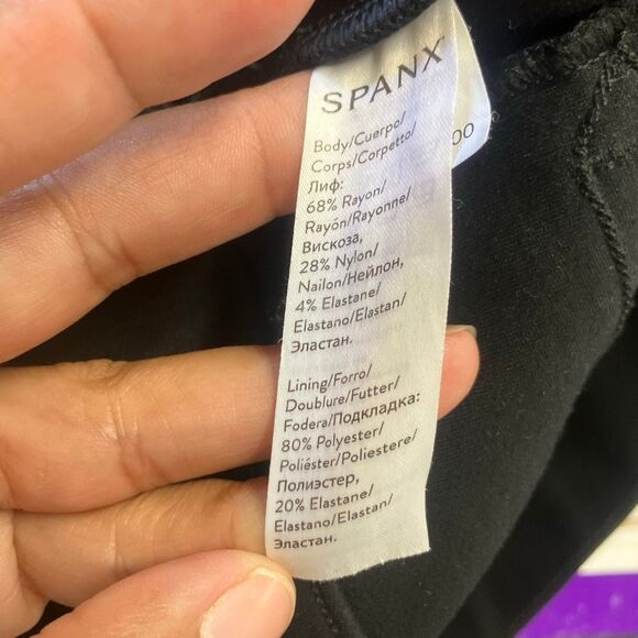 Spanx by Sarah Blakely black high rise business casual pants small #687 - Picture 8 of 9